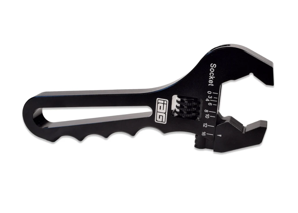 IAG Performance Aluminum Adjustable AN Wrench 3AN - 16AN Fittings - Image 4