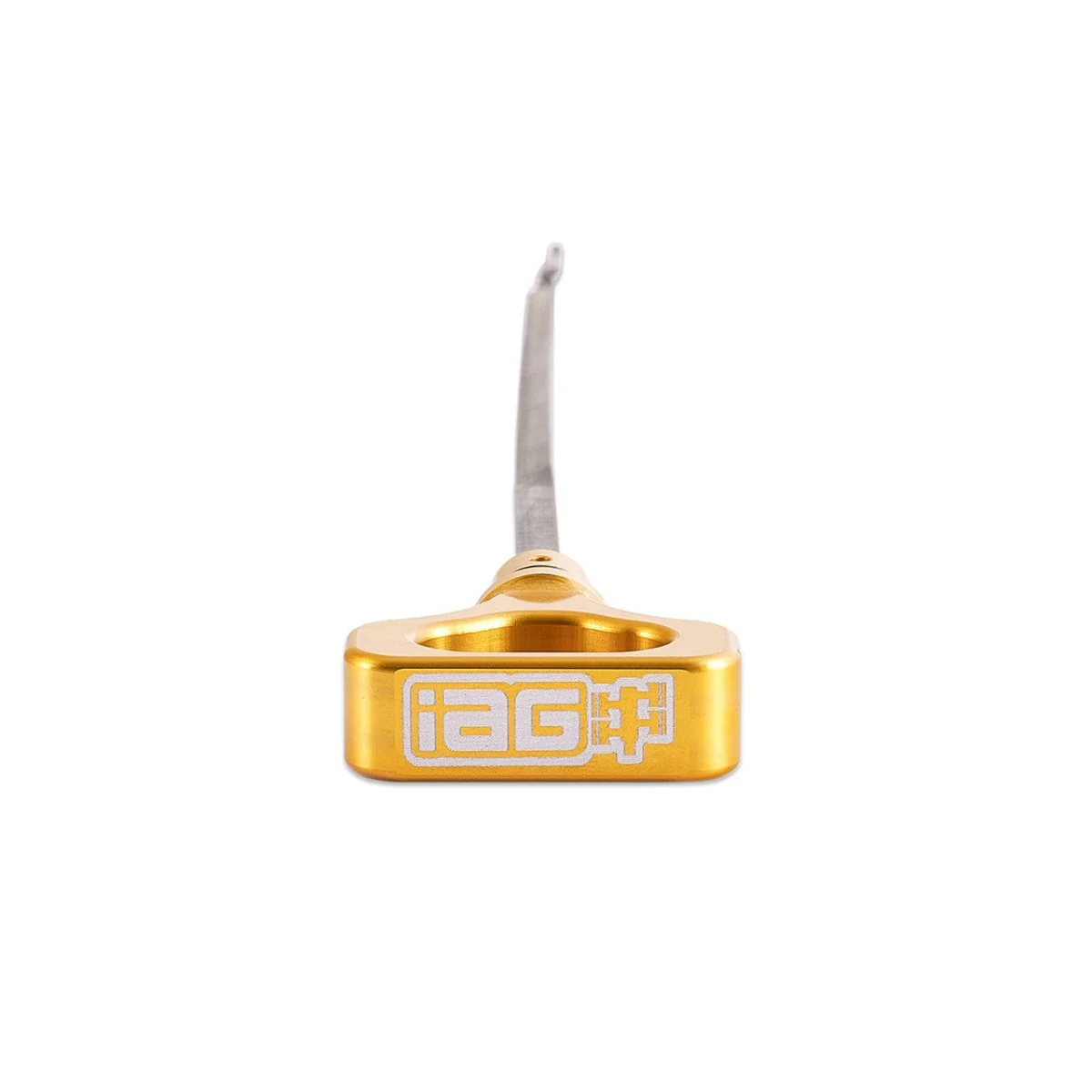IAG Performance Dipstick w/ Billet Handle Gold 2004-2021 STI / 2006-2009 Legacy GT - Image 2