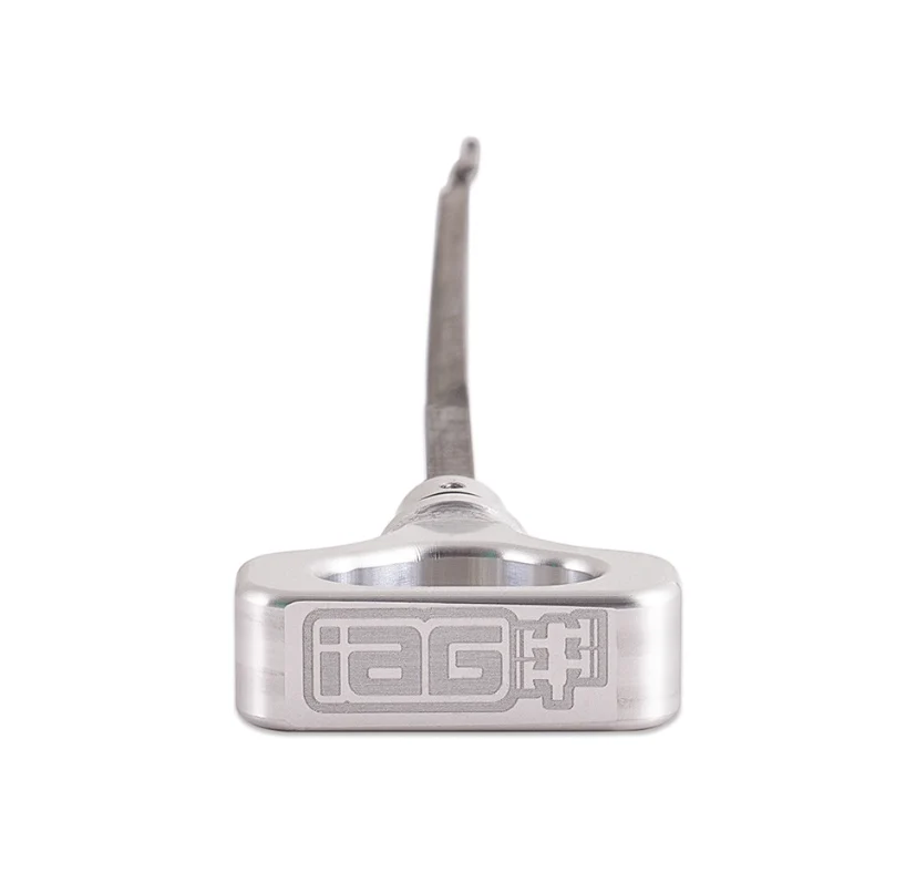 IAG Performance Dipstick w/ Billet Handle Silver 2002-2005 WRX / 1993-2006 Impreza - Image 2
