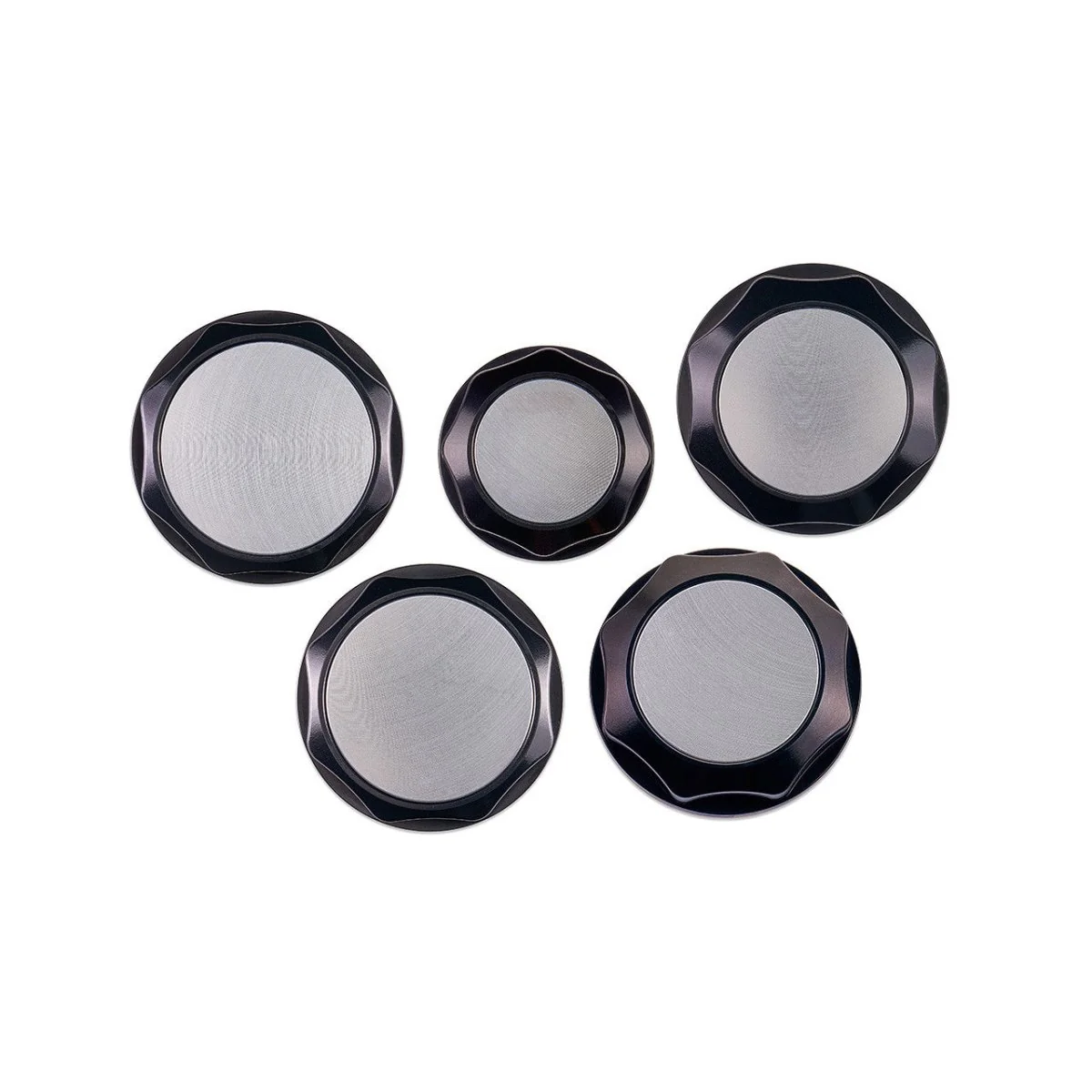 IAG Performance Revolve Engine Bay Dress Up Cap Kit Black w/ SIlver Accent 2022-2026 WRX / 2013-2026 BRZ / 2013-2016 FRS / 2017-2020 GT86 / 2022-2026 GR86 - Image 2