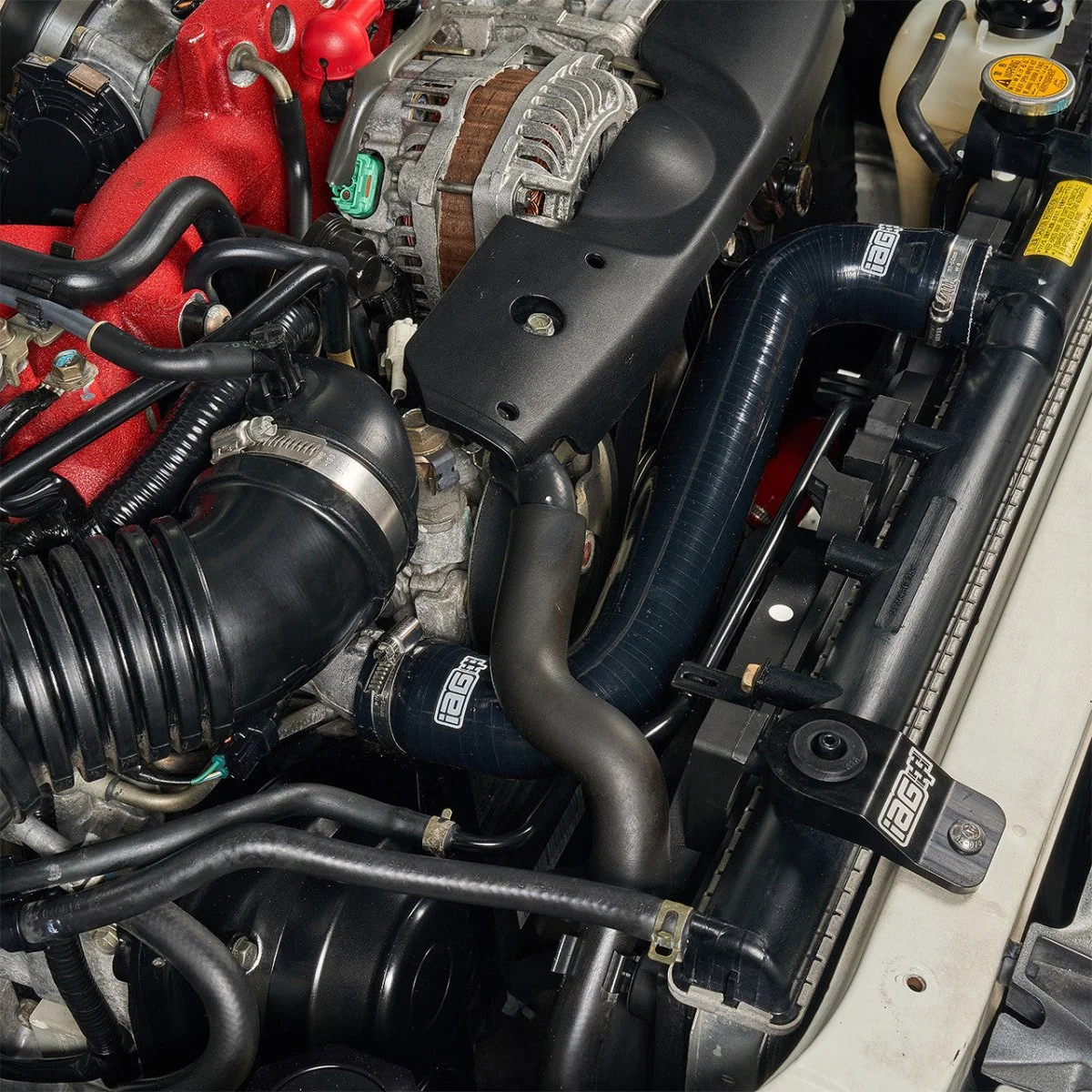 IAG Performance Silicone Radiator Hose Kit Black 2002-2007 WRX / 2004-2007 STI - Image 3