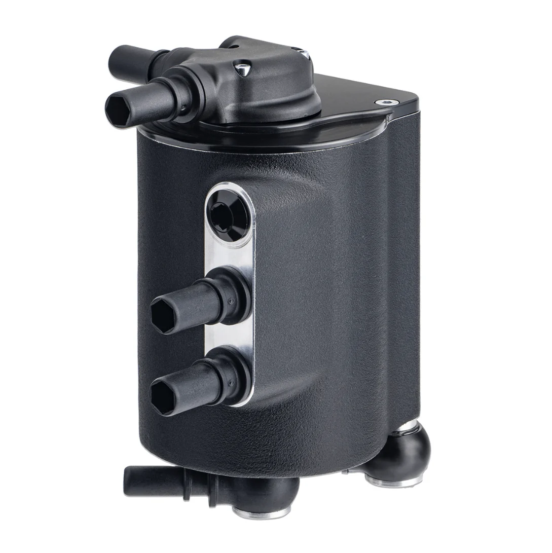 IAG V3 Street Series Air / Oil Separator (AOS) Wrinkle Black 15-21 WRX / 14-18 Forester XT - Image 3