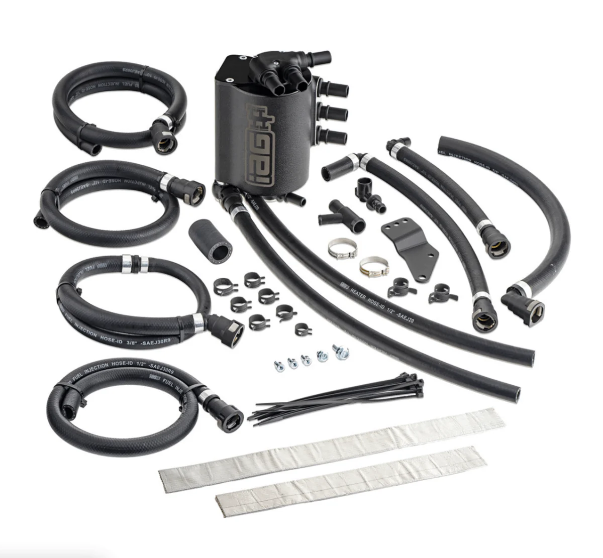 IAG V3 Street Series Air / Oil Separator (AOS) Wrinkle Black 02-07 WRX / 04-07 STI / 04-08 Forester
