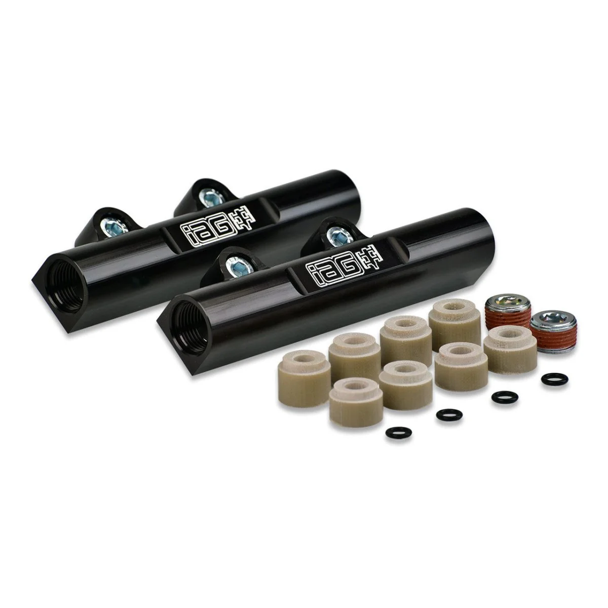 IAG PTFE Flex Fuel System Kit w/ Lines, Rails, FPR and FIC 1650cc Injectors 08-14 WRX / 08-21 STI - Image 8