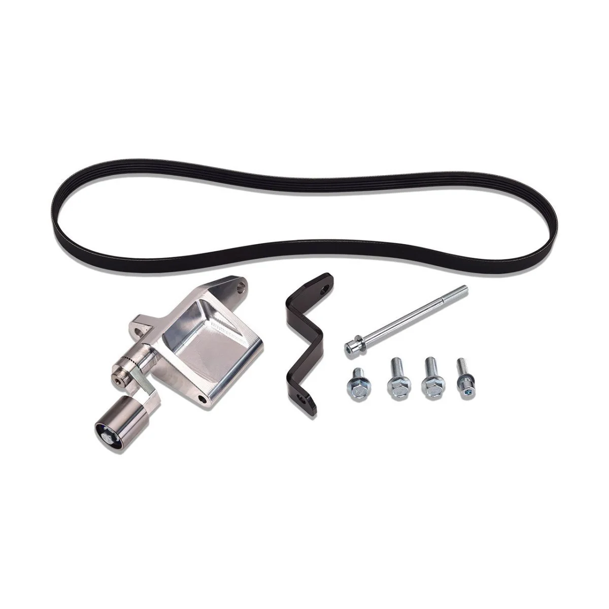 IAG Performance V2 Alternator Relocation Kit For Reversed Intake Manifold & Power Steering 02-14 WRX, 04-19 STI, FXT, LGT, EJ20, EJ25