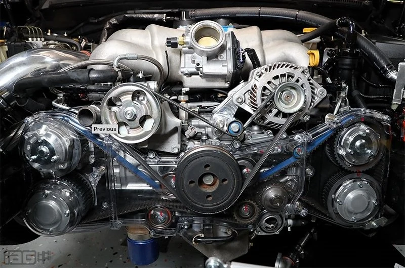 IAG Performance V2 Alternator Relocation Kit For Reversed Intake Manifold & Power Steering 02-14 WRX, 04-19 STI, FXT, LGT, EJ20, EJ25 - Image 3