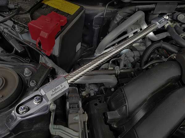 Killer B Motorsports Carbon Fiber Strut Brace Pair 2022-2026 BRZ / 2022-2026 GR86 - Image 4
