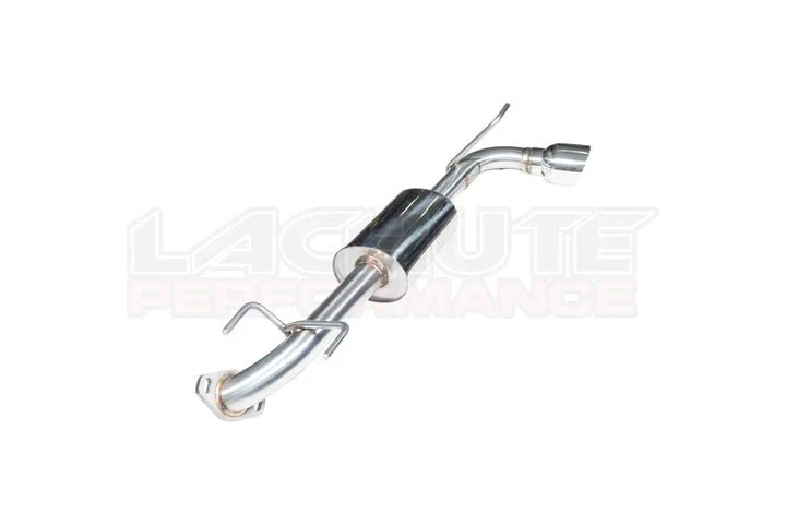 Lachute Stainless Steel Muffled Axle Back w/ Double Wall Polished Tip 17-22 Impreza Hatchback - Image 2