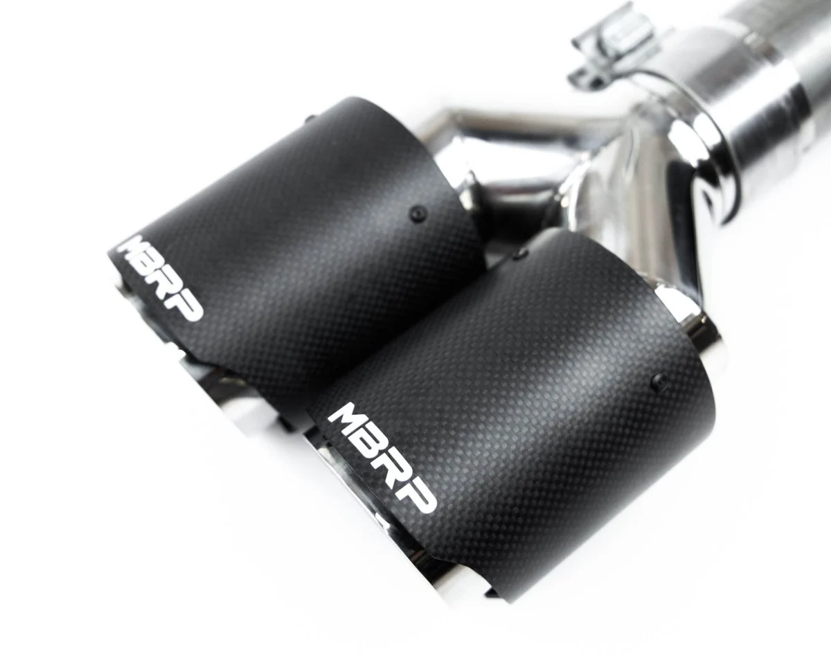 MBRP Armor Pro Series Axle Back w/ Carbon Fiber Tips 2022-2026 WRX - Image 3