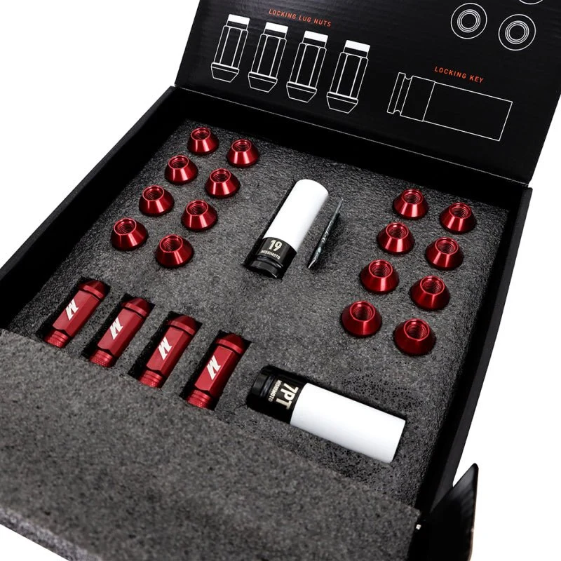 Mishimoto Aluminum Locking Lug Nuts M12x1.25 20pc Set - Black - Image 10