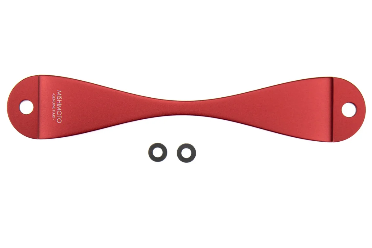 Mishimoto Battery Tie Down Red Most Subaru Models - Image 2