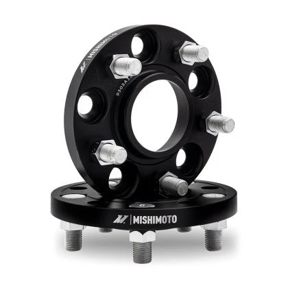 Mishimoto Black Wheel Spacer Pair 15mm / 5x100