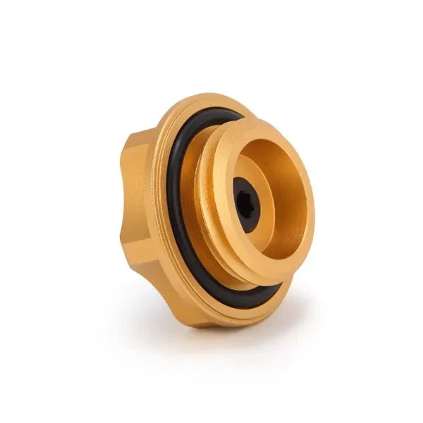 Mishimoto Limited Edition Oil Cap Gold Most Subaru Models - Image 3