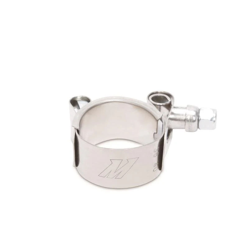 Mishimoto Stainless-Steel T-Bolt Clamp, 1.42 Inch (35.99 mm) to 1.58 Inch (40.01 mm)