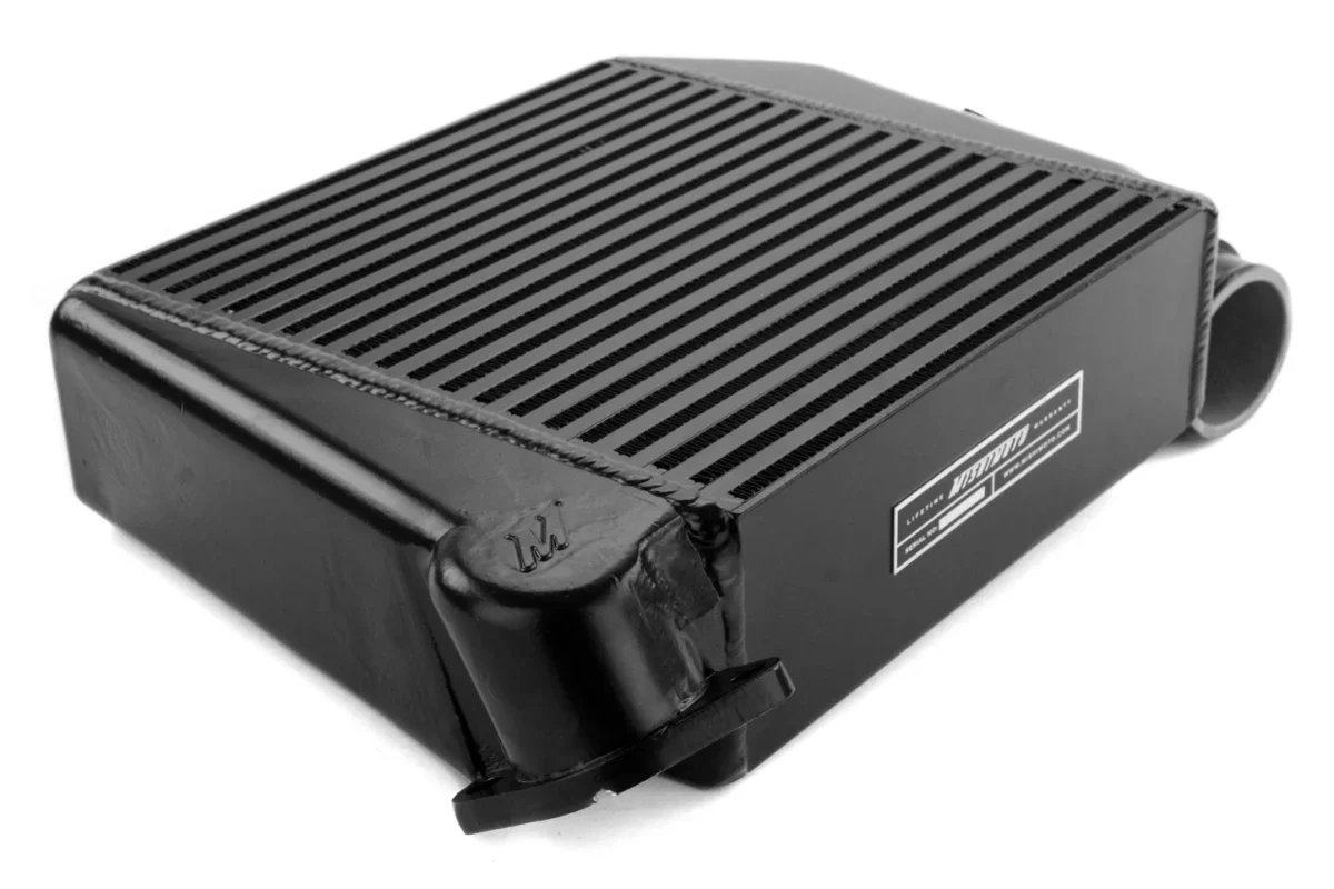 Mishimoto Top Mount Intercooler Black w/ Black Hose 2008-2014 WRX - Image 3