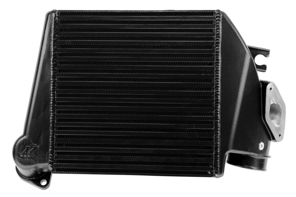 Mishimoto Top Mount Intercooler Black w/ Black Hose 2008-2014 WRX - Image 6