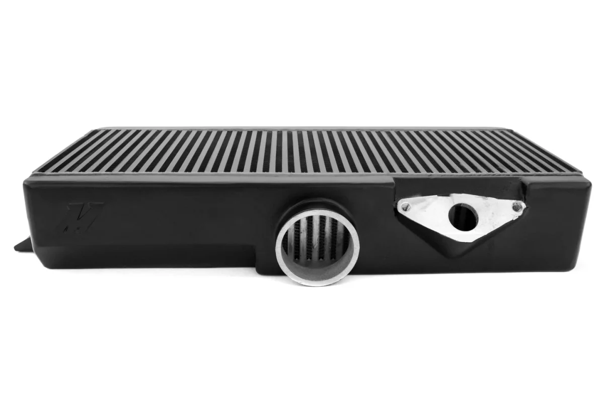 Mishimoto Top Mount Intercooler Black w/ Black Hoses 2008-2021 STI - Image 4
