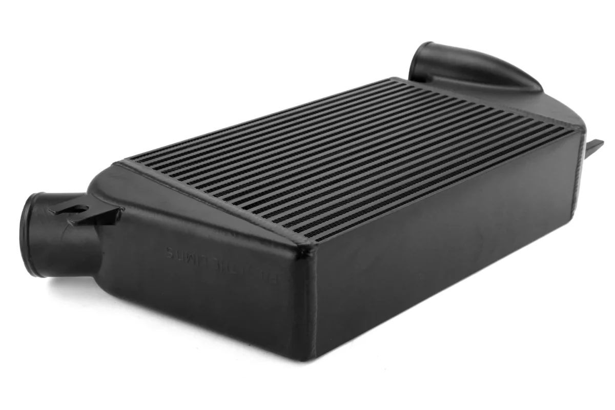 Mishimoto Top Mount Intercooler Black w/ Red Charge Pipe 2015-2021 WRX - Image 4