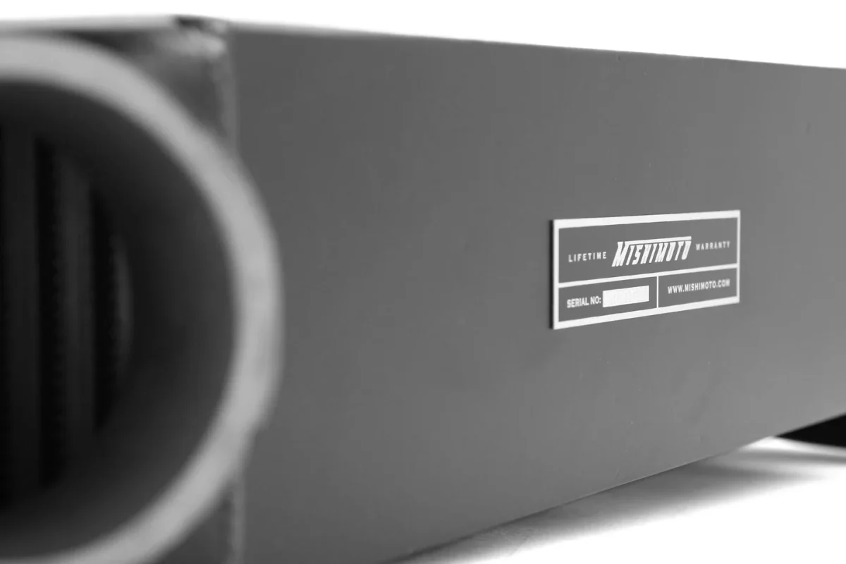 Mishimoto Top Mount Intercooler Black w/ Red Charge Pipe 2015-2021 WRX - Image 5