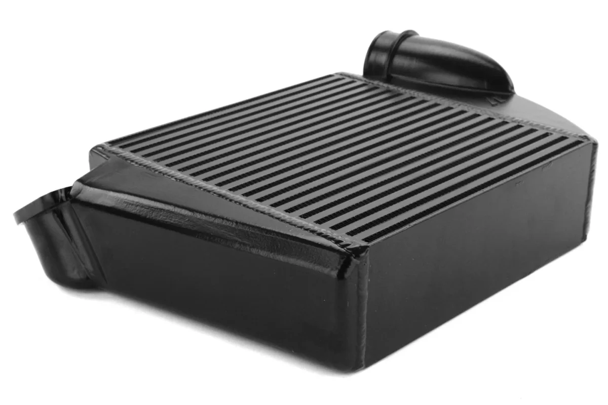 Mishimoto Top Mount Intercooler Black w/ Red Hose 2008-2014 WRX - Image 5