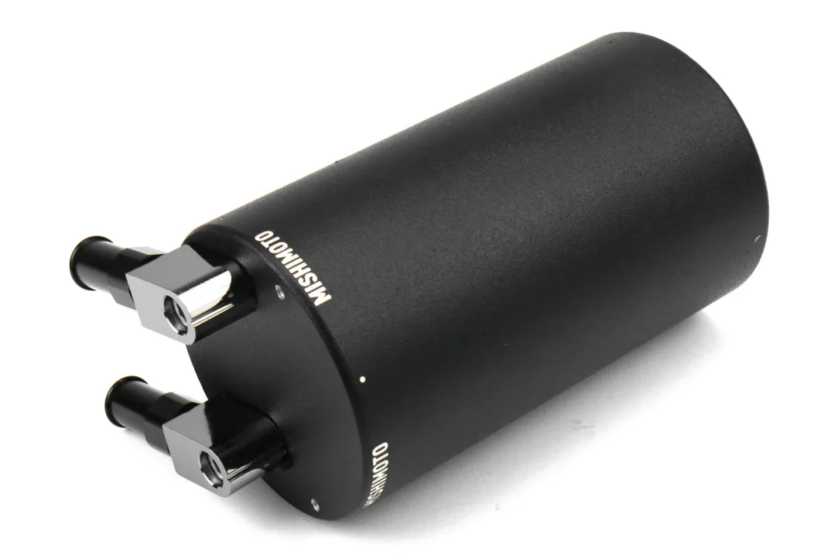 Mishimoto Universal Aluminum Oil Catch Can Large Black - Image 8