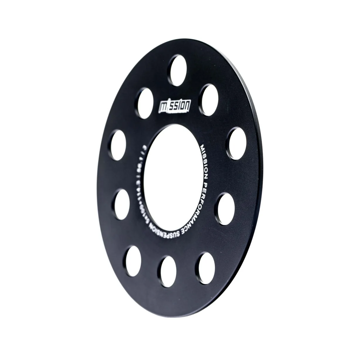 Mission SlimFit Slip On Wheel Spacer Pair 3mm 5x100 / 5x114.3 Anodized Black - Image 4