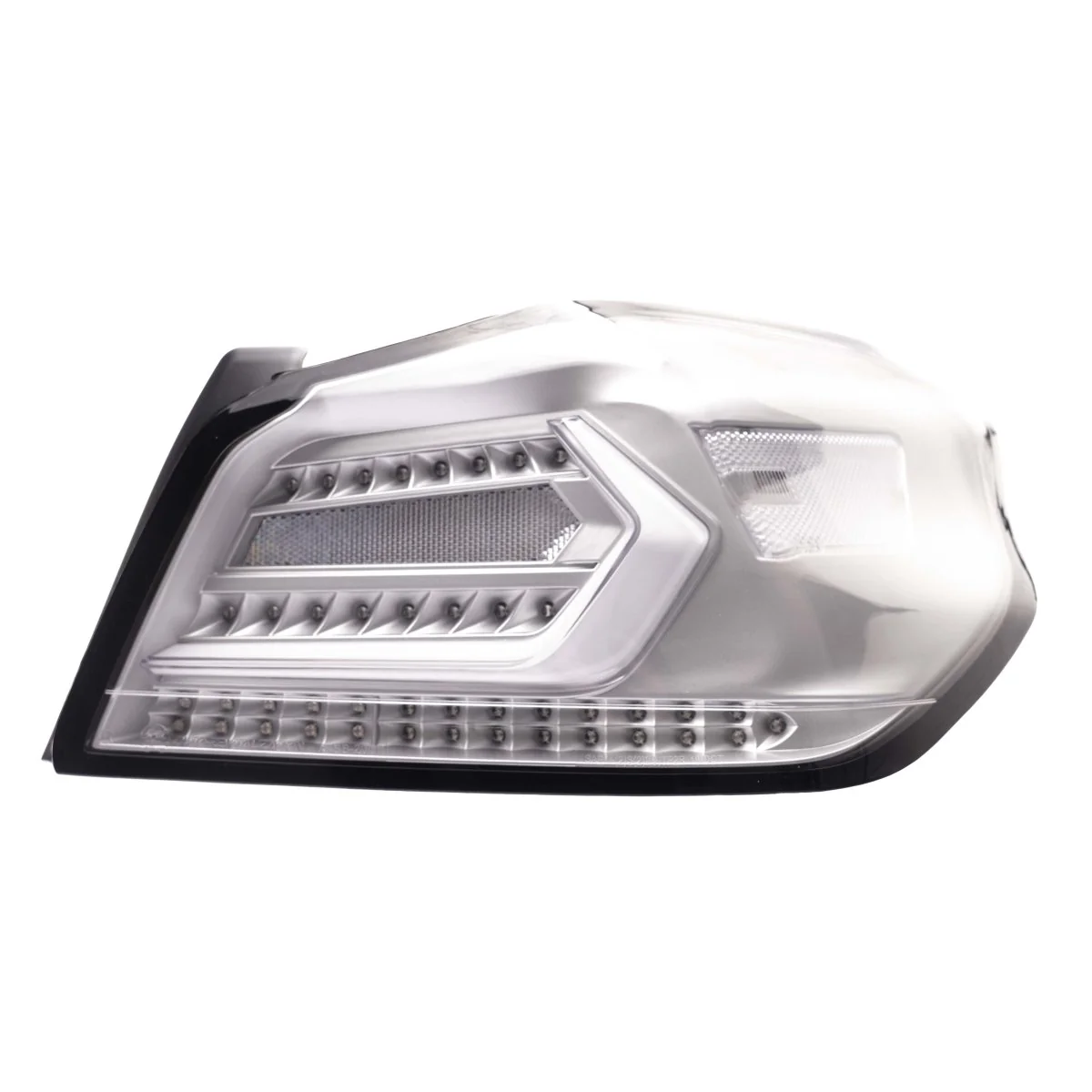 Molded Innovations EVO+ Style Sequential LED Tail Lights Clear Lens w/ Silver Base & White Bar 2015-2021 WRX / 2015-2021 STI - Image 5