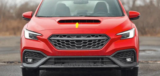 Molded Innovations Hood Scoop Grille Matte Black 2022-2026 WRX - Image 5