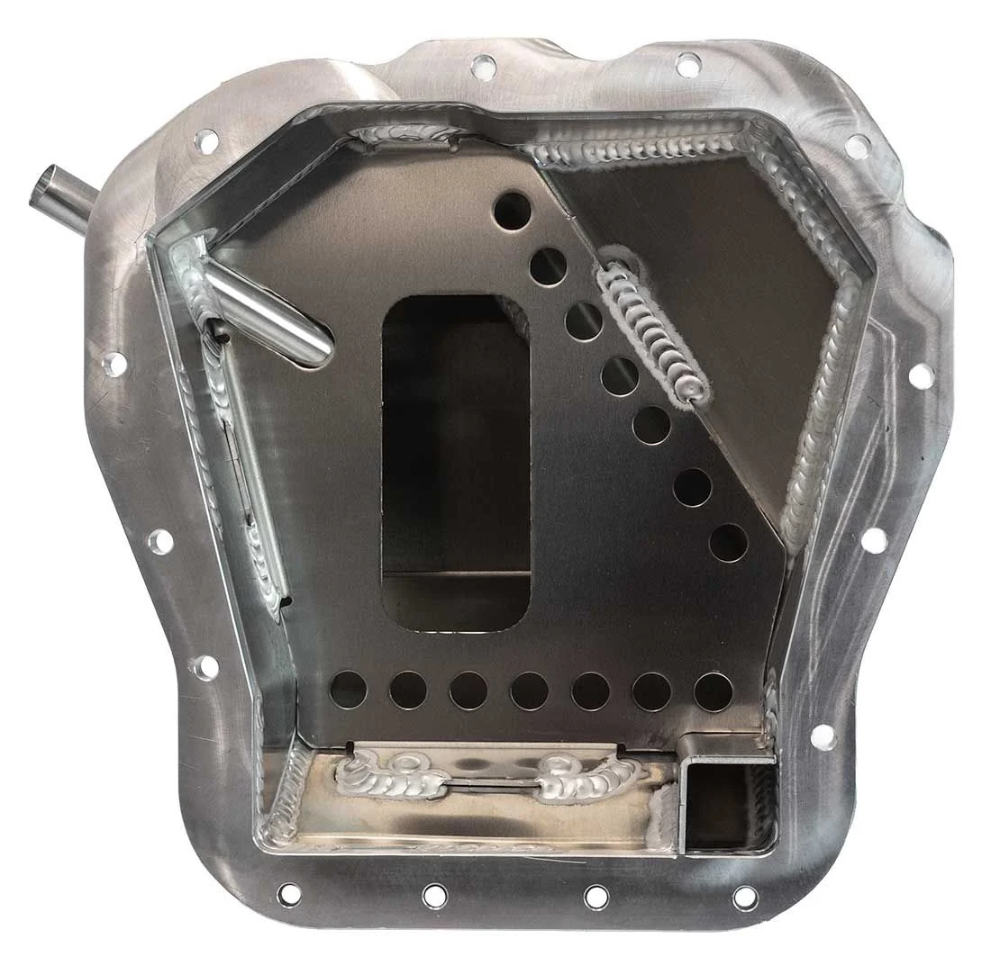 Moroso Aluminum Oil Pan w/ Windage Tray and Pick Up Tube 2002-2014 WRX / 2004-2021 STI / 2004-2013 Forester XT / 2004-2009 Outback XT / 2004-2009 Legacy GT - Image 2