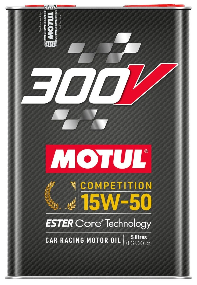 Motul 300V 15W-50 Competition Full Synthetic Motor Oil 5L Bottle