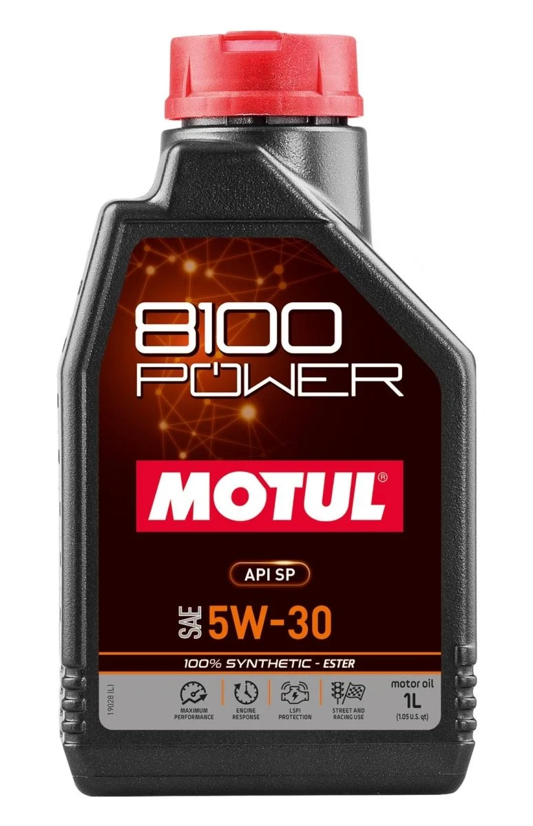 Motul 8100 5W30 Power Motor Oil 1L Bottle
