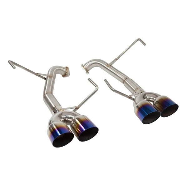 Nameless Performance Axle Back 3.5" Single Wall Neochrome Tips 2022-2026 WRX