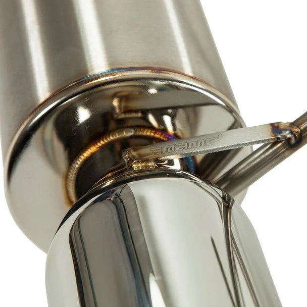 Nameless Performance Axle Back 4" Single Wall Tips w/ 5" Mufflers 2005-2009 Legacy GT/2.5i Wagon - Image 2