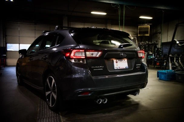 Nameless Performance Quad Exit Axle Back Exhaust Polished Tips 2017-2022 Impreza Wagon - Image 2