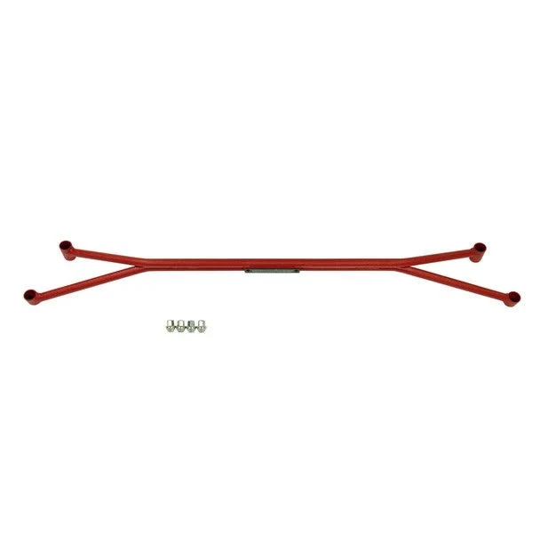 Nameless Red Front Strut Tower Bar 08-14 WRX / 08-14 STI / 05-09 Legacy / 09-13 Forester XT