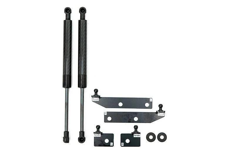 OLM Carbon Fiber Wrapped Hood Struts 2022-2026 BRZ / GR86 - Image 3