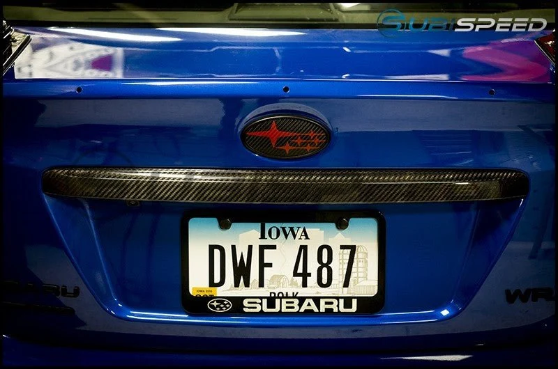 OLM Dry Carbon Fiber Trunk Finish 2015-2021 WRX / STI - Image 2