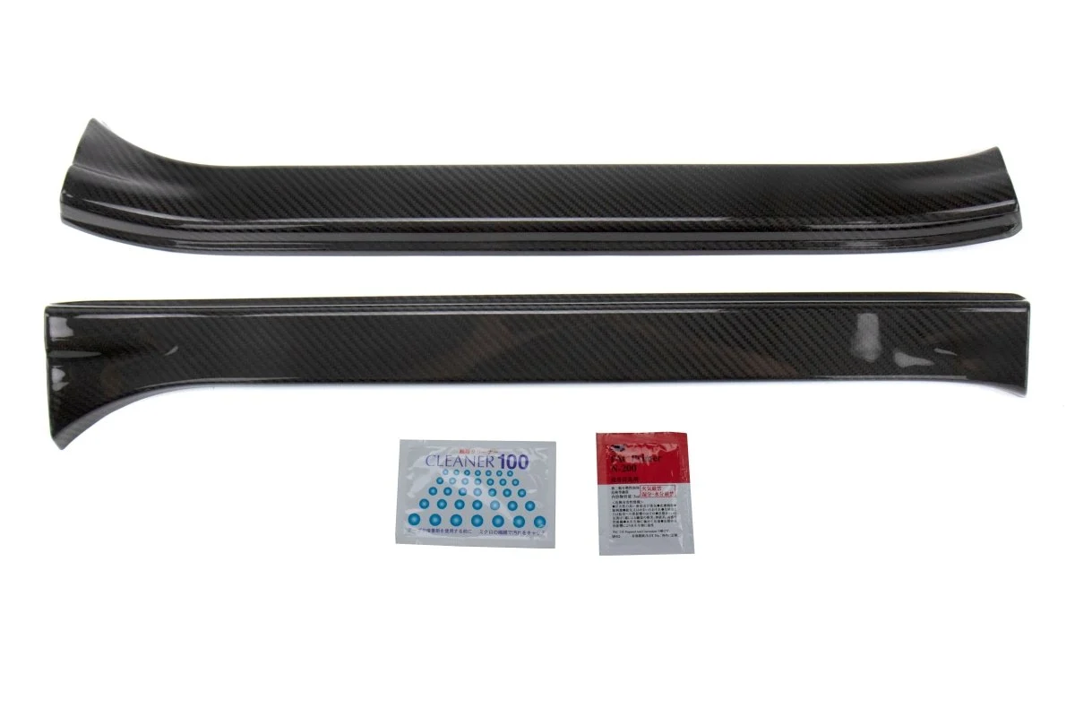 OLM LE Dry Carbon Fiber Door Sill Cover 2015-2021 WRX - Image 6