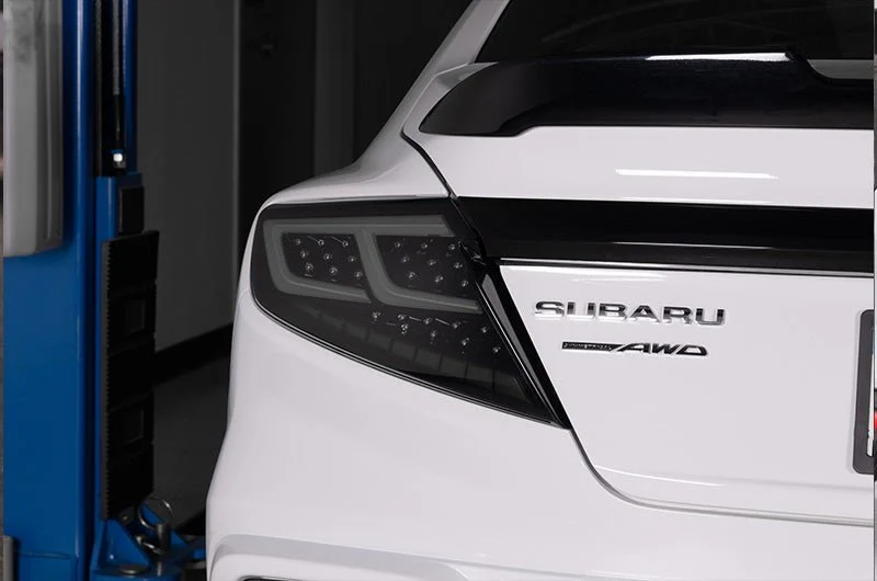 OLM Spec-AR LED Taillights Smoke Lens, Black Base, White Bar 2022-2026 WRX - Image 10