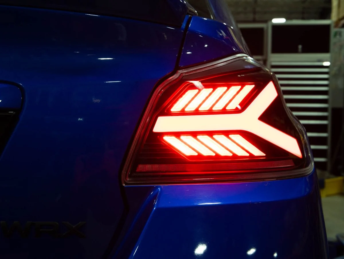 OLM Y-Spec LED Taillights Smoke Lens, Red Optic 2015-2021 WRX / STI - Image 12