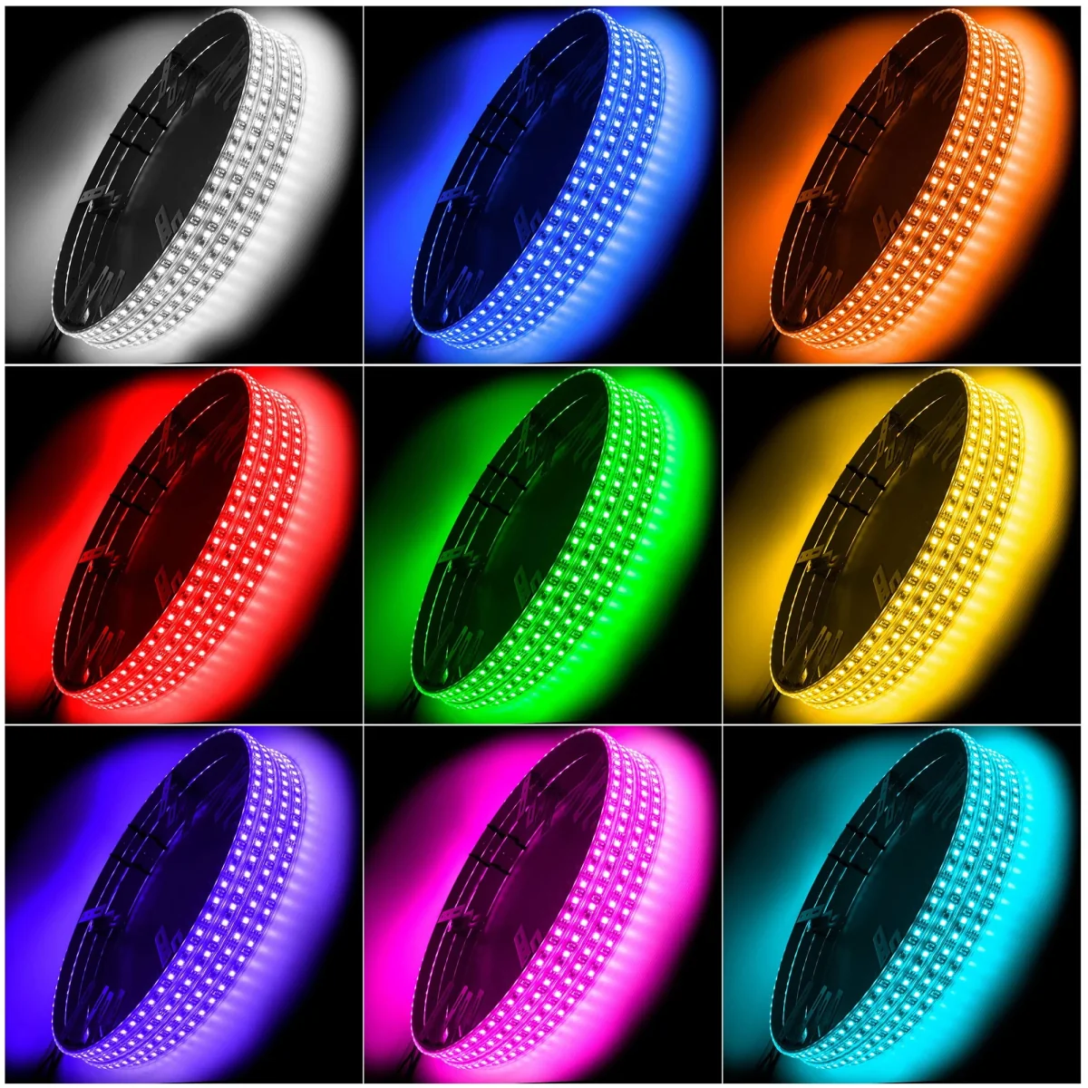 ORACLE Lighting LED Illuminated Wheel Rings ColorSHIFT 15" Diameter w/out Controller - Image 6