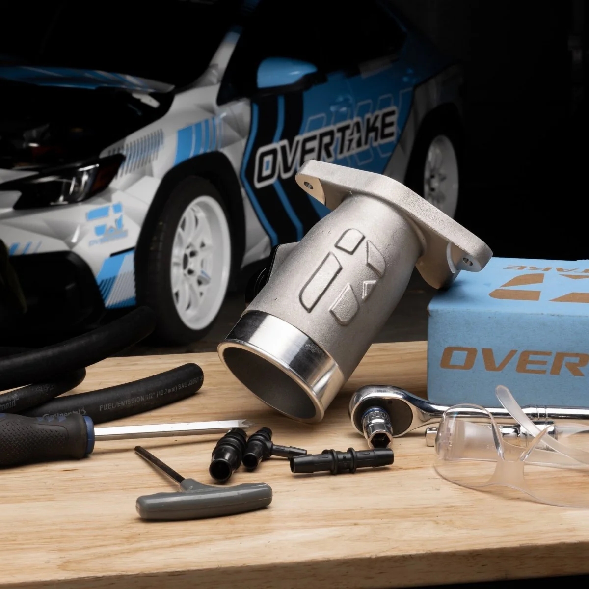Overtake Big Turbo Aluminum Turbo Inlet 22-26 WRX / 20-25 Legacy XT / 20-26 Outback / 19-26 Ascent - Image 10