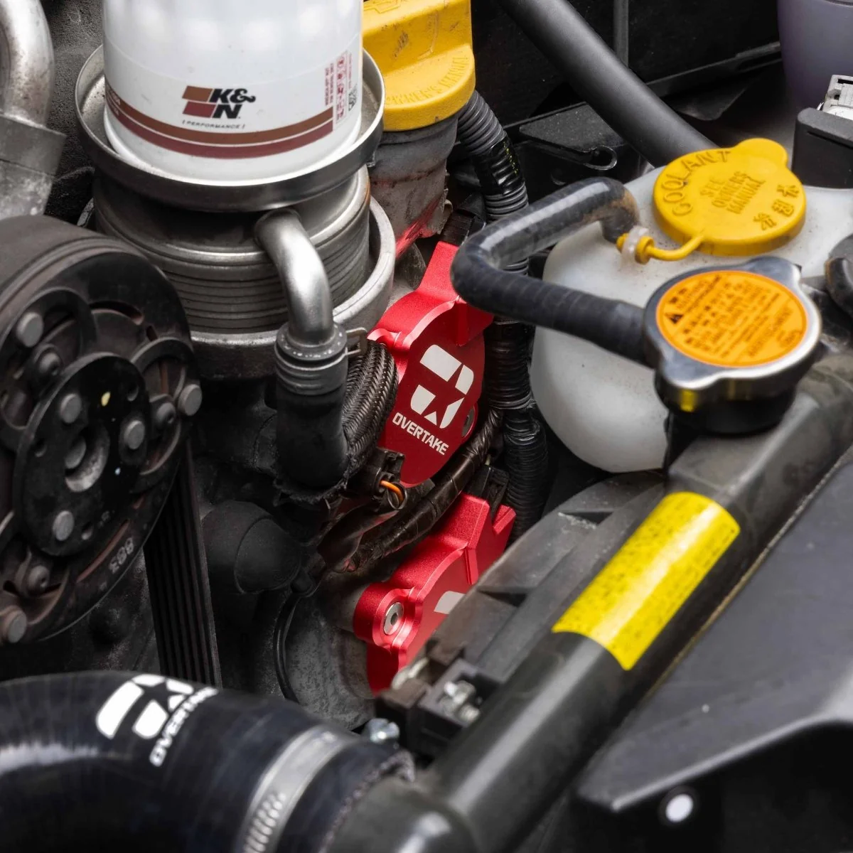 Overtake Cam Solenoid Covers Red 2015-2026 WRX / 2013-2026 BRZ / FRS / 86 - Image 5