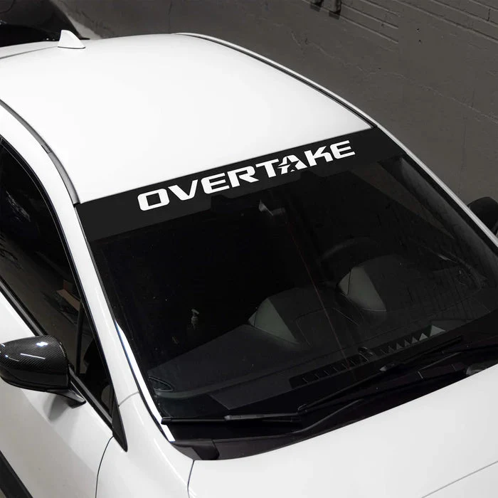 Overtake EyeSight Windshield Banner Black 2022-2026 WRX