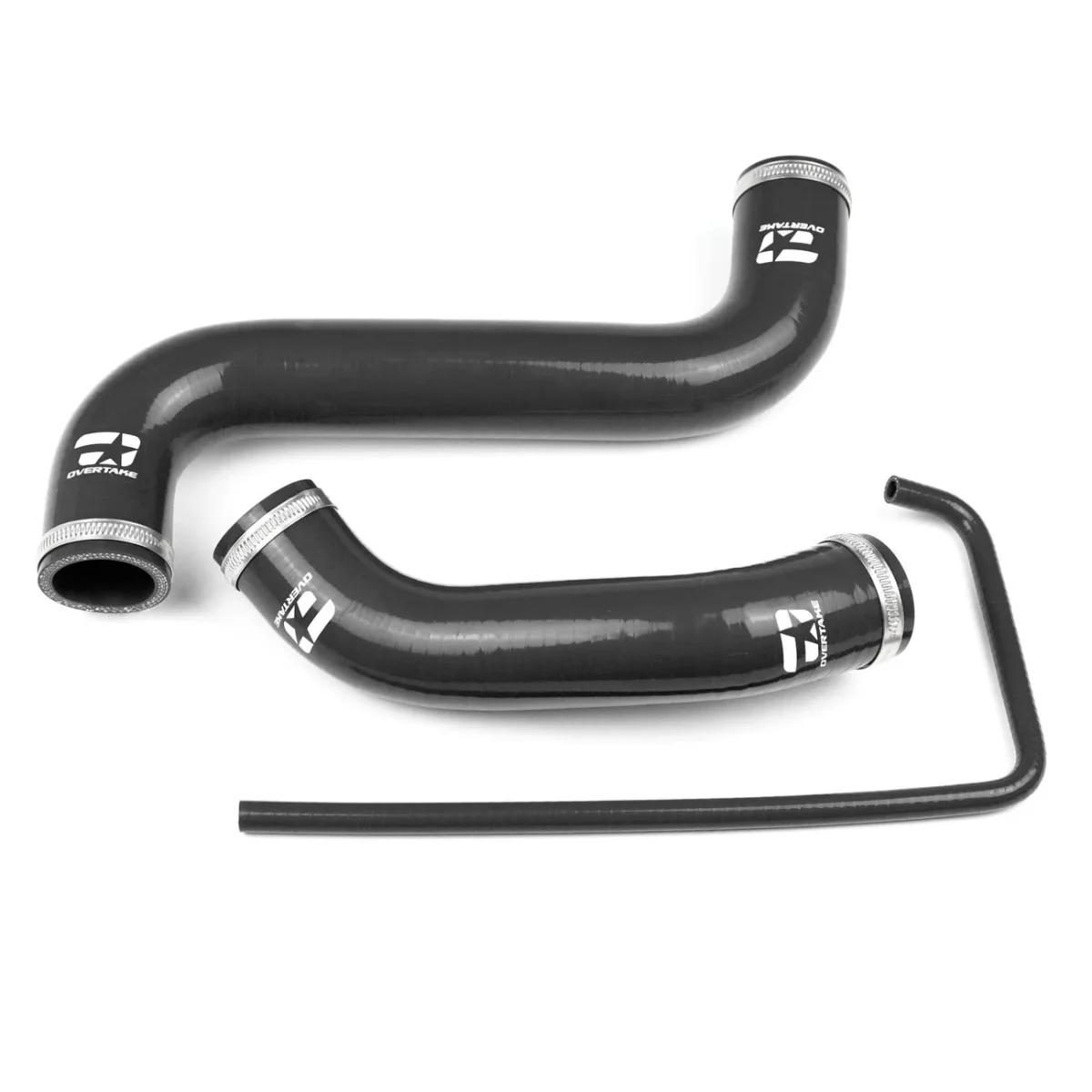 Overtake Radiator Hose Kit Black 2002-2007 WRX / 2004-2007 STI