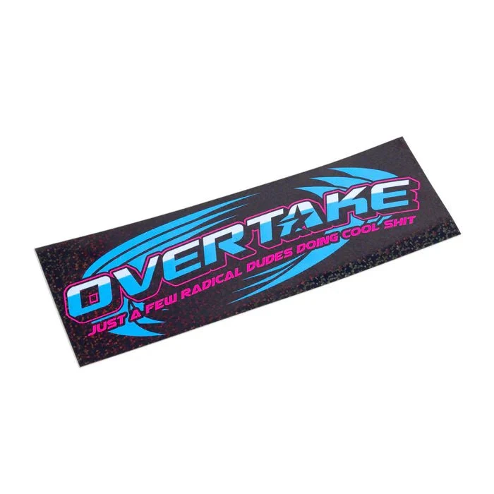 Overtake Retro Wave Slap Sticker
