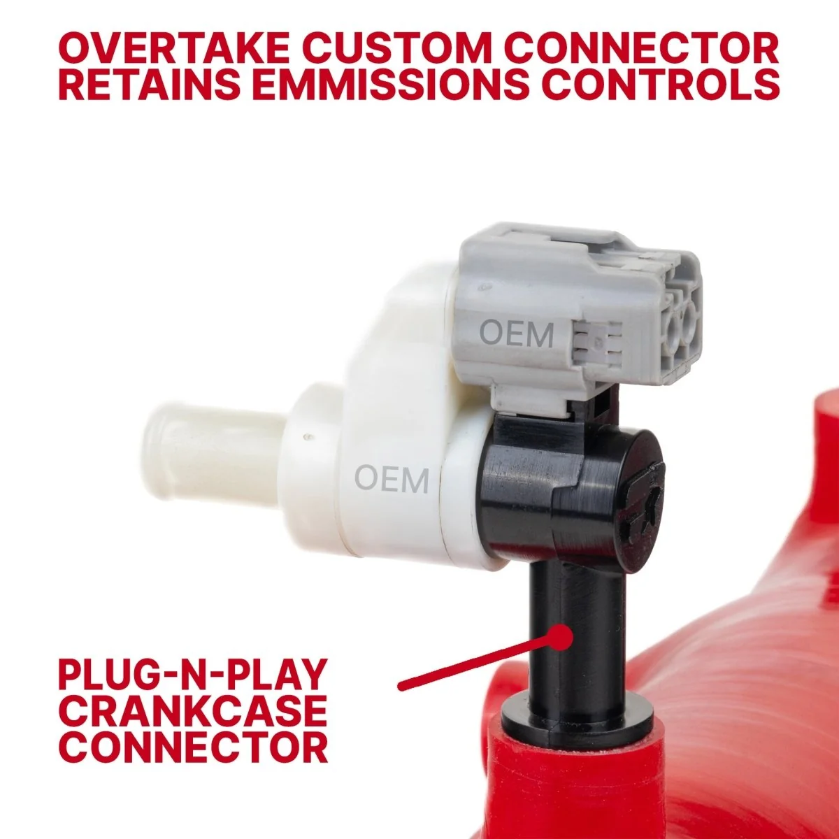 Overtake Silicone Turbo Inlet Red 2002-2007 WRX / 2004-2021 STI - Image 5