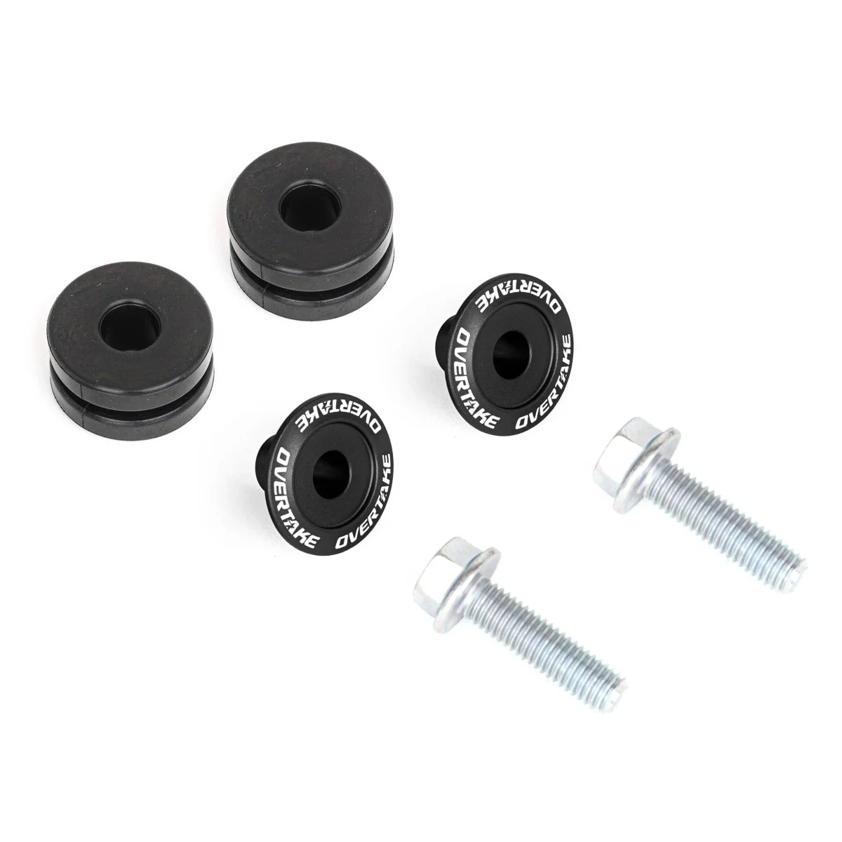 Overtake Top Mount Intercooler Isolator Bushing Black 2002-2026 WRX / 2004-2021 STI / 2005-2012 Legacy GT / 2004-2018 Forester XT / 2005-2009 Outback XT / 2020-2026 Outback / 2019-2025 Ascent