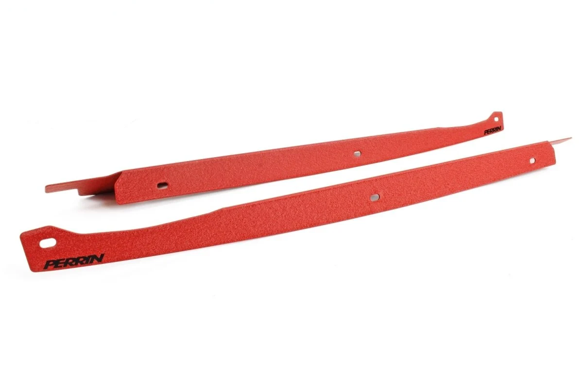 Perrin Fender Shroud Kit Red 2008-2014 WRX / 2008-2014 STI - Image 3