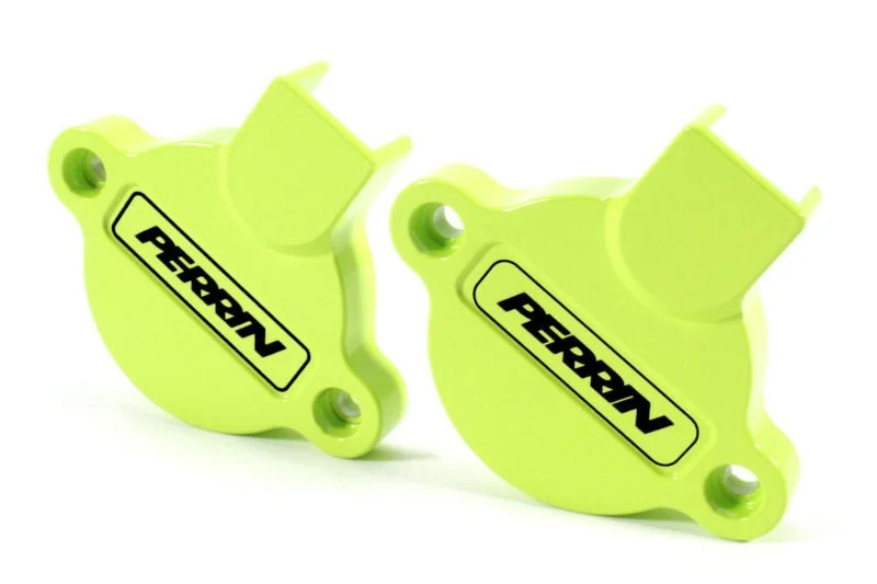 Perrin Cam Solenoid Cover Neon Yellow 2015-2026 WRX / 2014-2018 Forester XT / 2019-2025 Forester / 2019-2025 Ascent / 2020-2022 Legacy XT / 2020-2025 Outback XT / 2013-2025 Crosstrek / 2012-2025 Impreza - Image 4